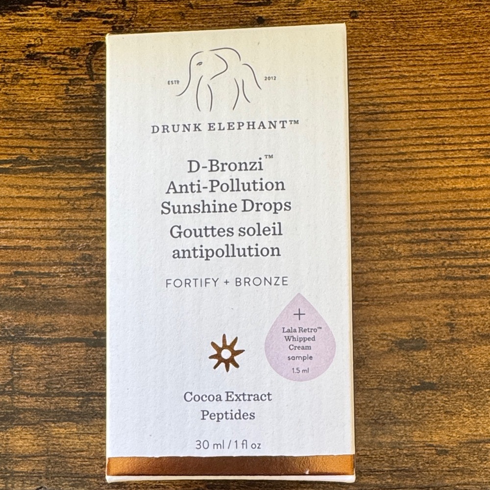 Drunk Elephant D-Bronzi Sunshine Drops with Cocoa Extract